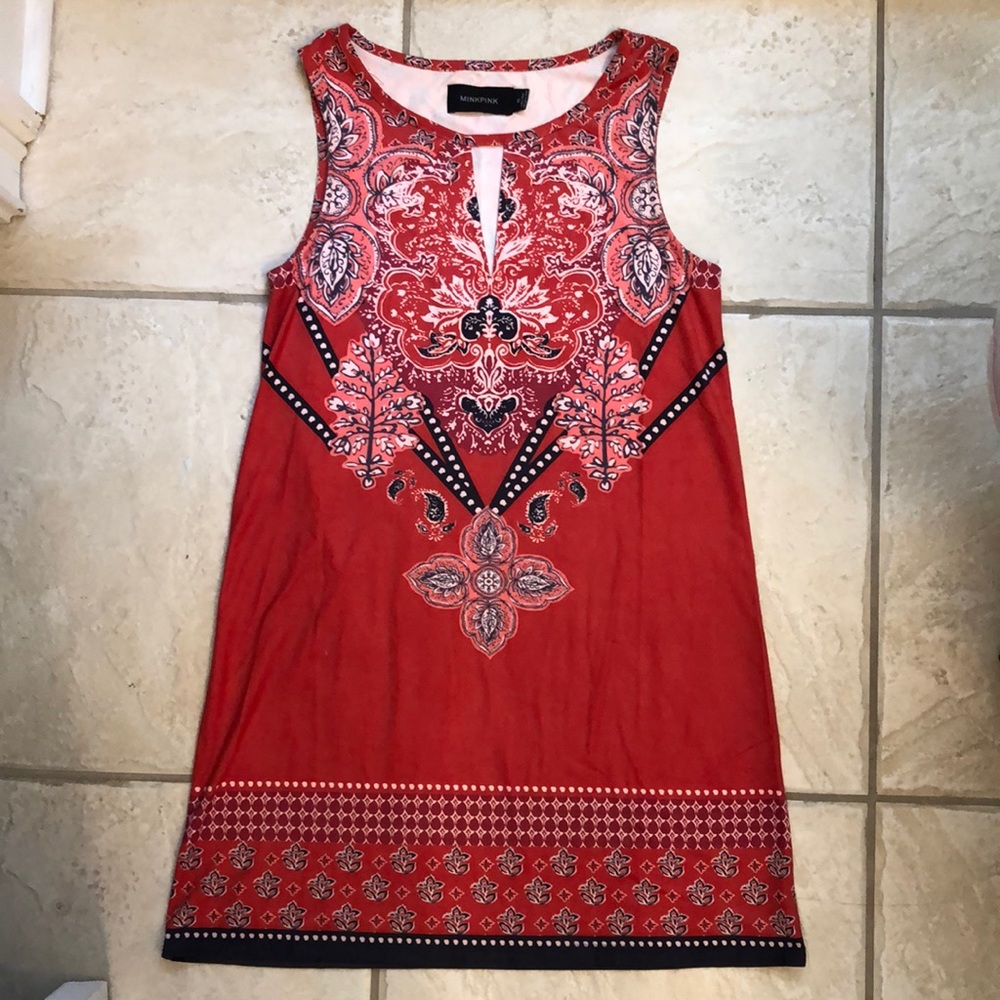 BRAND NEW MINKPINK faux suede dress size XS!!